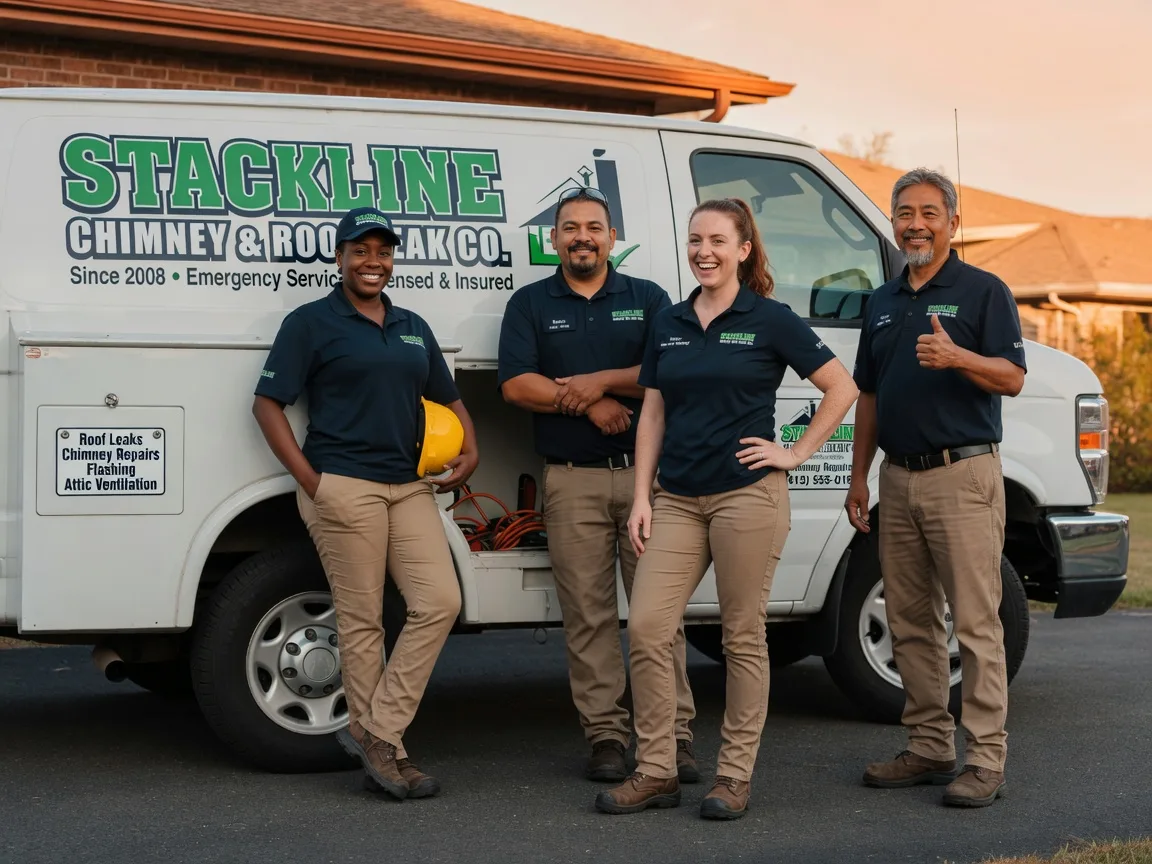 Chimney flashing repair company in Dallas City, IL